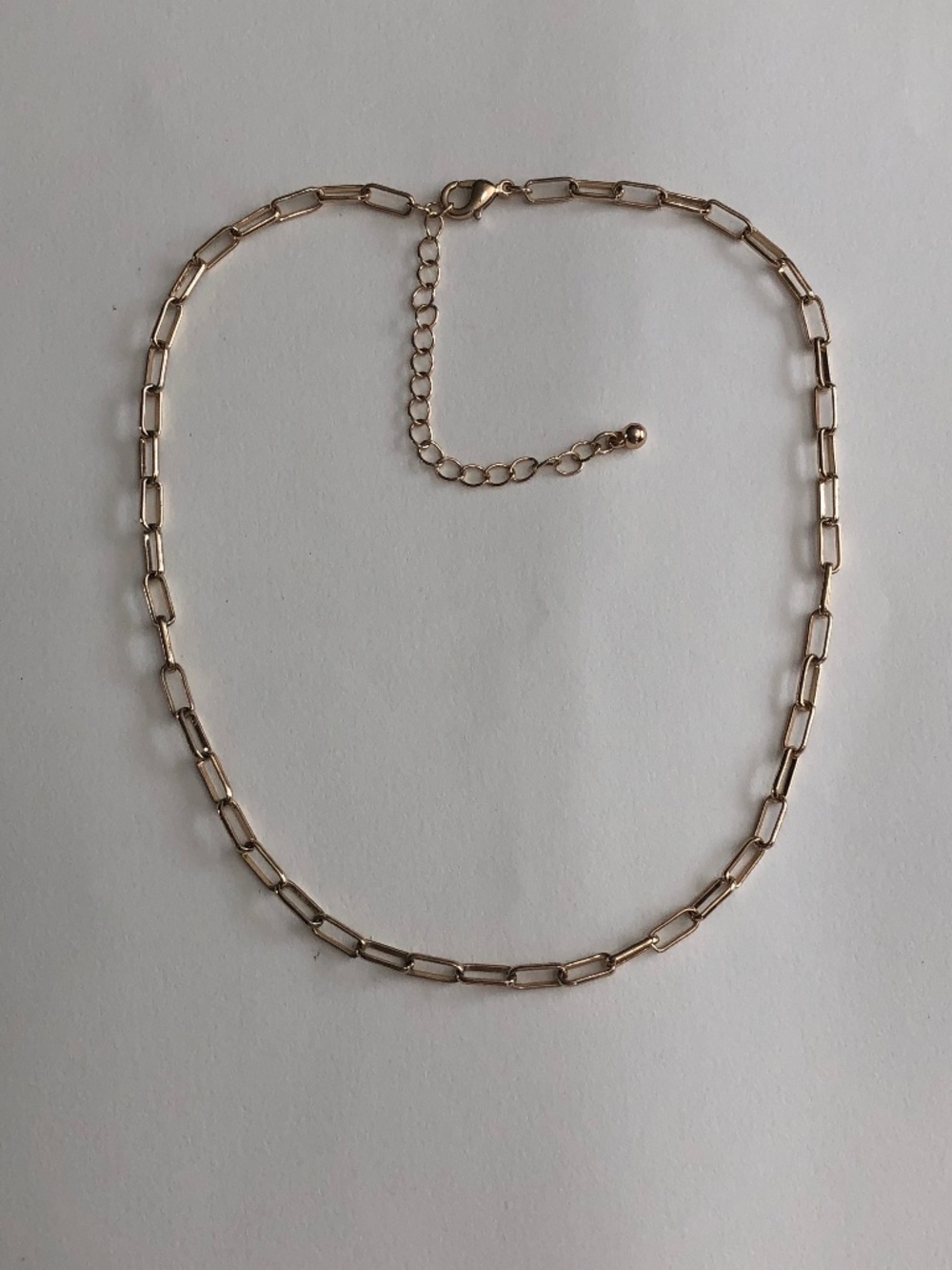 Paperclip Chain Necklace